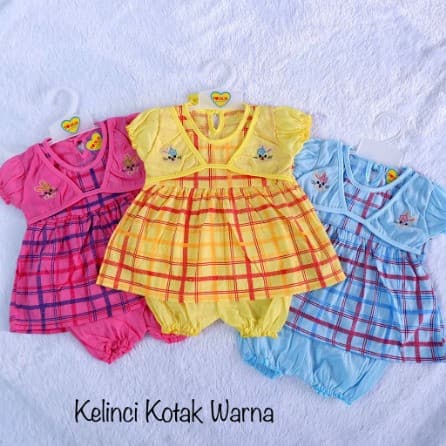 Setelan Baju Bayi Anak Perempuan 0- 6 Bulan