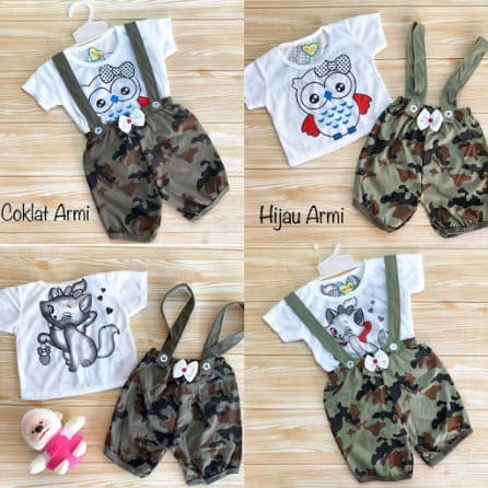 Setelan Baju Jumper Bayi 0 - 6 Bulan