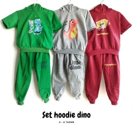Setelan Hoddie Anak Laki-Laki 1 - 5 Tahun