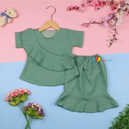 Setelan Lolly /  Setelan Baju & Rok Anak 1 - 2 Tahun