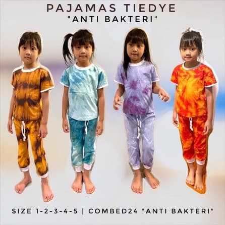 Setelan Pajamas Tiedye