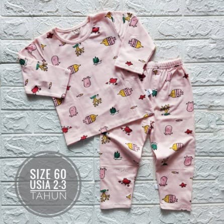 Setelan Piyama Anak Unisex A2