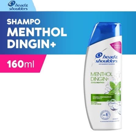 SHAMPO HEAD&SHOULDERS 160ML MENTOL