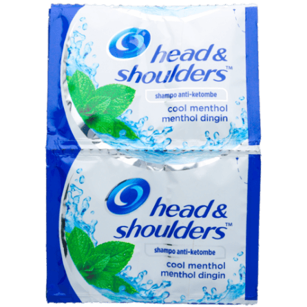 SHAMPO HEAD&SHOULDERS COOL MENTOL 10ML