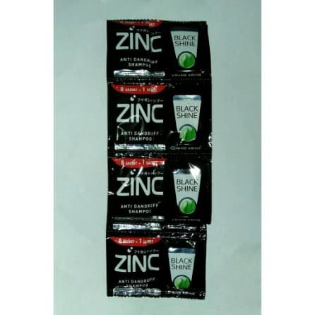 SHAMPO ZINC BLACK SHINE 10ML