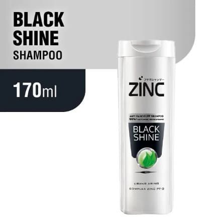 SHAMPO ZINC BLACK SHINE BTL 170ml