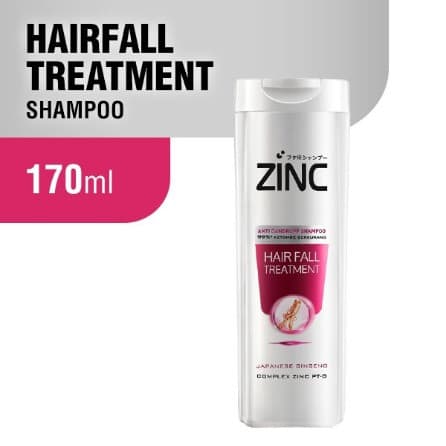 SHAMPO ZINC HAIR FALL TREATMENT BTL 170ml
