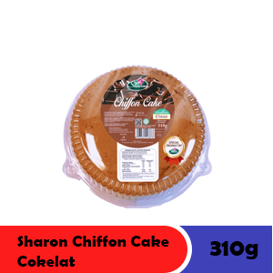 SHARON CHIFFON CAKE COKELAT PCS 310g