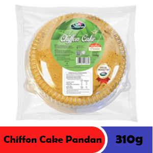 SHARON CHIFFON CAKE PANDAN PCS 310g
