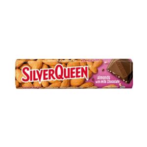 SILVER QUEEN CHOCOLATE ALMOND PCK 62/58g