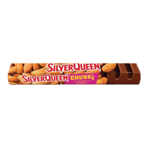 SILVER QUEEN CHOCOLATE CHUNKY BAR ALMOND PCK 30g