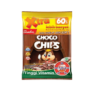 SIMBA CEREAL CHOCO CHIPS COKLAT PCK 55/88g