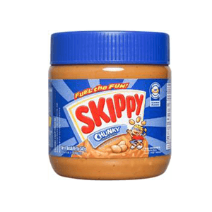 SKIPPY JAM CHUNKY PEANUT BUTTER BTL 340g