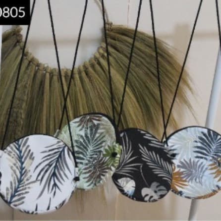 Sling Bag Kanvas Bulat Tali Koor