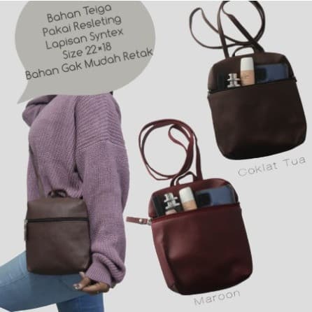Sling Bag Taiga Momo Polos