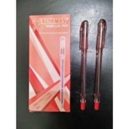 Snowman Ballpoint V.1 Merah PCS