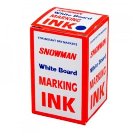 Snowman Tinta White Board BIRU BOX