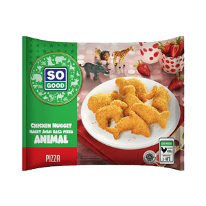 SO GOOD CHICKEN NUGGET ANIMAL PIZZA PCK 400g