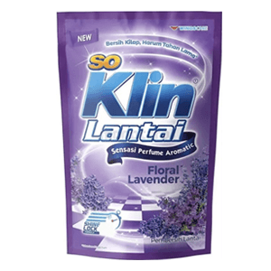 SO KLIN PEMBERSIH LANTAI FLORAL LAVENDER PCH 1.6L