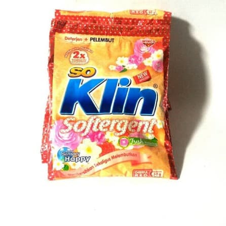 SO KLIN SOFTERGENT CHEERFUL RED 50GR