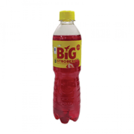 Soft Drink Big Strawberry Btl 375/425mL 