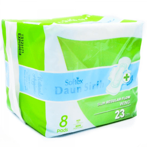 SOFTEX PEMBALUT WNT DAUN SIRIH 8'S SLIM WING PCK 