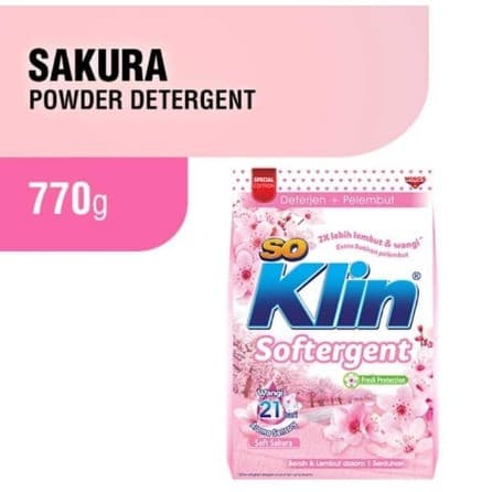 SOKLIN SOFTERGENT SOFT SAKURA 770G
