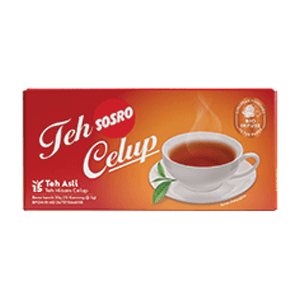 SOSRO TEH CELUP BLACK TEA BOX 15x2g