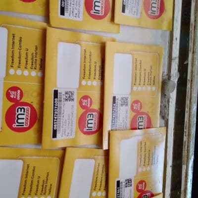 SP indosat kosong