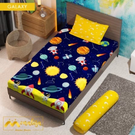 Sprei Monalisa Galaxy Single Size 120x200