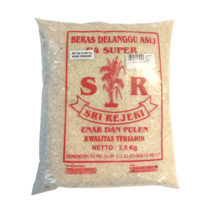 SRI REJEKI BERAS PULEN ENAK  SAK 2.5kg