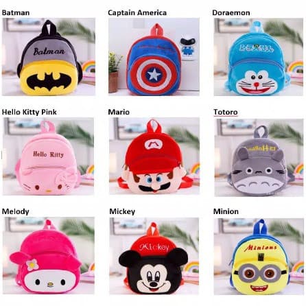 SSC - Ransel Sekolah Mini Karakter