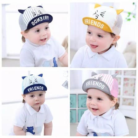 SSC - Topi Bayi Motif Friends