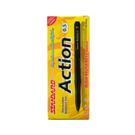 Standard Ballpoint Action 12'S HITAM BOX