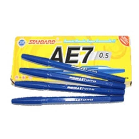 Standard Ballpoint AE-7 Fine BIRU PCS