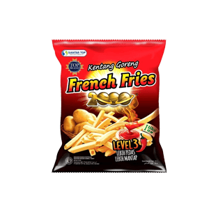 STT FRENCH FRIES 2000 SAOS LEVEL 3 PCK 60g