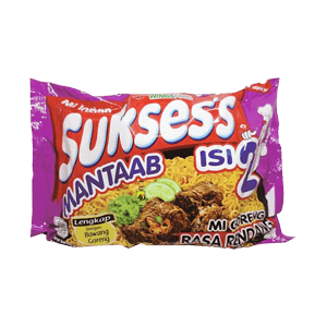 SUKSES'S MIE GORENG ISI 2 RENDANG PCK 133g