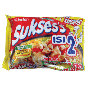 SUKSES'S MIE INSTANT KUAH ISI 2 KARI AYAM PCK 112g