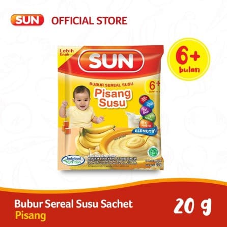 SUN BC SUSU PISANG SUSU 6+ 20g