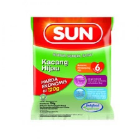 Sun Bubur Susu ( Ekonomis ) KACANG HIJAU PCK 120g