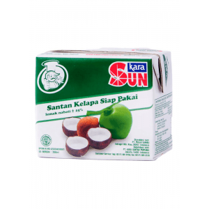 SUN KARA SANTAN KELAPA SIAP PAKAI  TPK 200mL