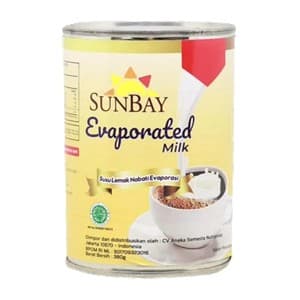 SUNBAY EVAPORATED MILK  KLG 380g