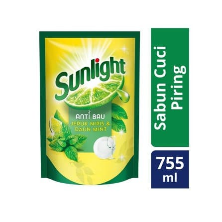SUNLIGHT ANTI BAU  JR NIPIS&DN MINT 755ML