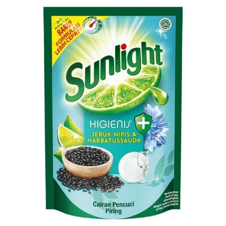 SUNLIGHT HIGENIS JE NIPIS & HABBATUSSAUDA 755ML