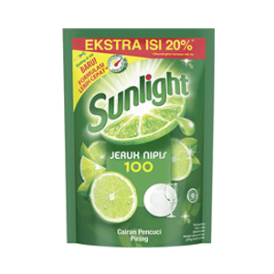 SUNLIGHT PENCUCI PIRING (NEW) LIME PCH 460/420mL