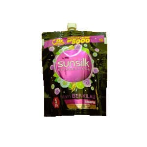 SUNSILK SHAMPOO BLACK SHINE PCH 55mL