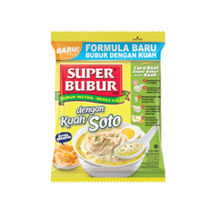 SUPER BUBUR INSTANT BERGIZI KUAH SOTO PCK 46g