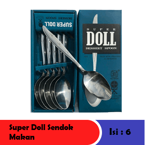 SUPER DOLL SENDOK MAKAN 403/6'S  BOX 