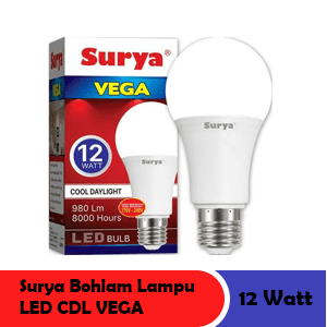 SURYA BOHLAM LAMPU LED CDL VEGA PCS 12W
