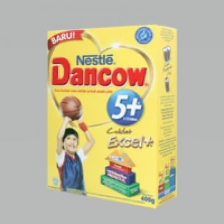 Susu Bubuk Dancow 5+ Clcn Probio Coklat Box 400 g